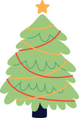 Christmas Tree Decorated