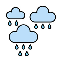 Rainy Day Icon Design