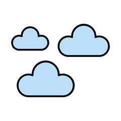 Clouds Icon Design