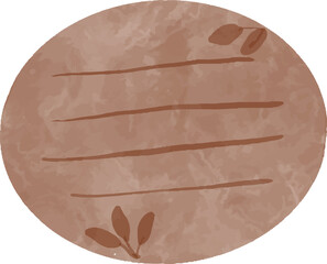 Aesthetic memo note illustration