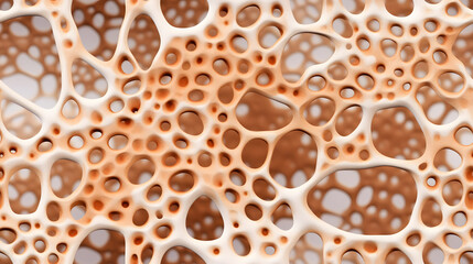 Seamless Tile - Porous, Cellular Structure, Macro - Generative AI