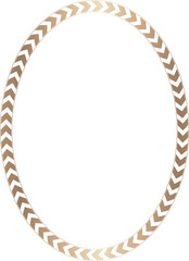 Oval Frame Arrows symbol Gold picture frame luxury golden frame gold border Golden vector royals border framework decoration decorative element isolated background greeting banner