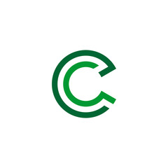 letter c design logo - obrazy, fototapety, plakaty
