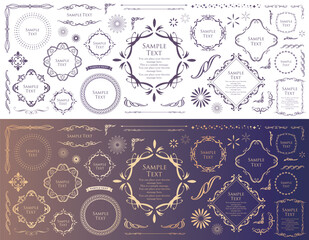 ロマンチックでゴージャスな大人かわいいアンティークフレーム	
