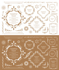 ロマンチックでゴージャスな大人かわいいアンティークフレーム	
