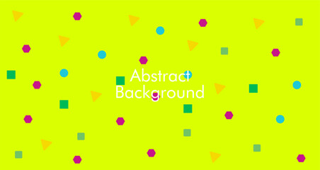 Creative Abstract background with abstract graphic for presentation background design. Presentation design with Colorful Absteact Geometric background, vector illustration.