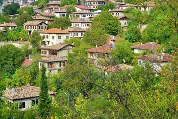 Fototapeta premium Traditional houses in Safranbolu, Turkey.