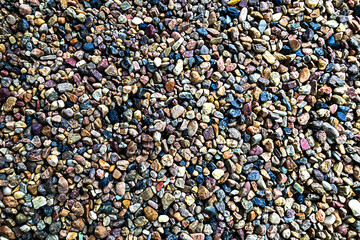 Small pebble texture background. copy space