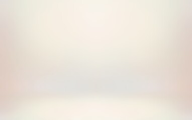 Empty room defocused pastel background 3d.