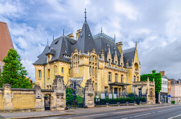 Hotel Bouctot-Vagniez seat of Regional Chamber of commerce and industry Art Nouveau architecture...