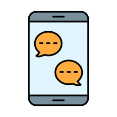 Online Chat Icon Design
