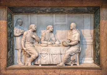 Altar sculpture, San Maurizio al Monastero Maggiore is a church in Milan of early Christian origin, Italy, Europe. - 647329124