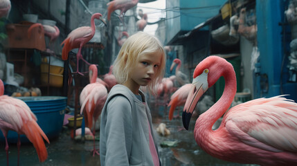 Flamingo is a loyal friend