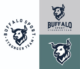 Drawing Art Black Elegant Head Bull Ccow Ox Buffalo Logo Vintage Design inspiration For A Sport Team