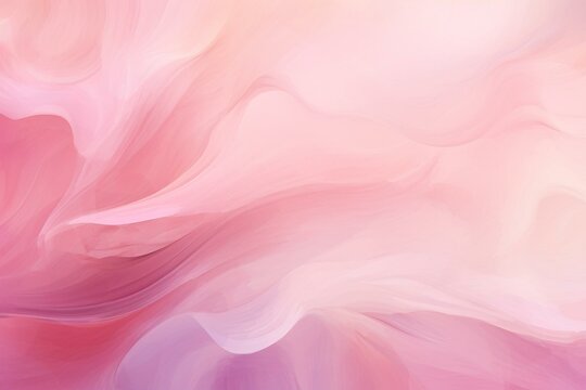 Abstract Background With Delicate Pink Shades. Generative AI