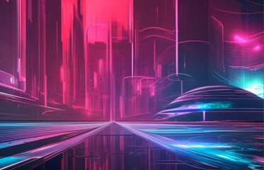 background with city