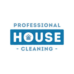 House Cleaning Logo, House Cleaning Business, Cleaning Logo, Cleaning Business, Small Business Logo, House Cleaning Branding, Vector Illustration