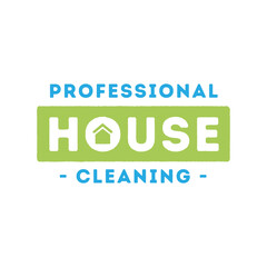 House Cleaning Logo, House Cleaning Business, Cleaning Logo, Cleaning Business, Small Business Logo, House Cleaning Branding, Vector Illustration
