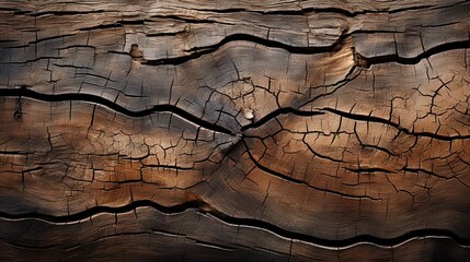  a close up of a piece of wood that has been cut in half.  generative ai