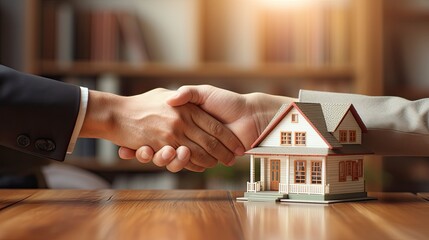 lease, rental and selling home. Dealership manager handshake customer to the new homeowner. rent house, Sales, loan credit financial, insurance, Seller, dealer, installment gen by AI.