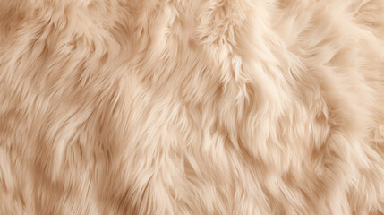 Fototapeta premium White sheep fur texture close up