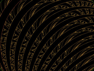 Imaginatory fractal abstract background Image