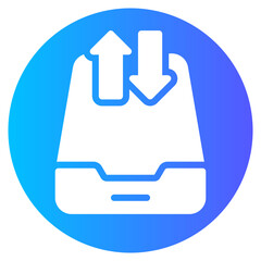 storage gradient icon