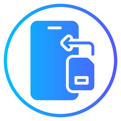sim gradient icon
