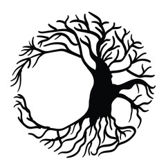 Tree of Life , Yggdrasil vector