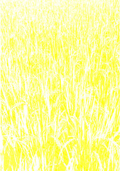 seamless pattern with yellow flowers