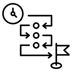 Project Timeline Icon