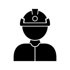 mining icon vector design in trendy style