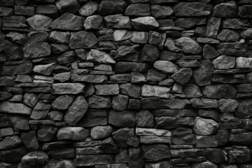 Black and white background. Stone background