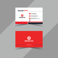 Unique new vector business card for any company corporate business card template unique design
