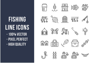 Fishing Line Icons