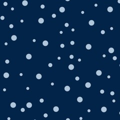 Dark blue snowy background