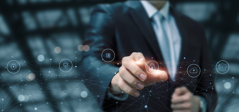 Concept of installing protection on a network connection.