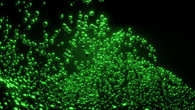 Disappearing explosion of balls. Design. A lot of 3d balls are moving in flow of explosion. Splash in flow of 3d balls