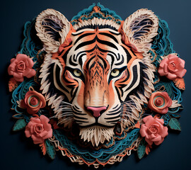 Enjoy this pet's vibrant, eye-catching, 3d colors.