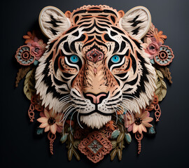 Enjoy this pet's vibrant, eye-catching, 3d colors.