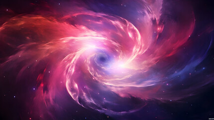 spiral galaxy in space, light galaxy, universe wallpaper