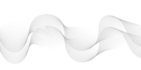  Abstract white paper wave background and abstract gradient and white wave curve lines.Modern template abstract design flowing particles