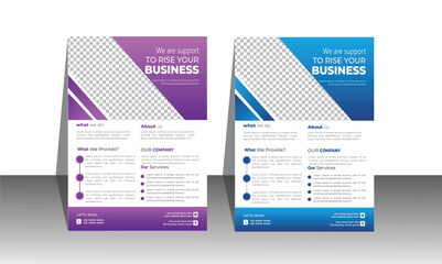 Creative Business Brochure Flyer Design, Modern Flyer Design.