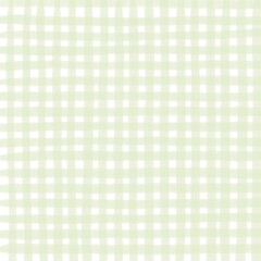 Sage Green Gingham Check Hand Drawn Background Pattern