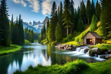  lake in the mountains © Image Studio