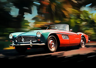 Poster Classic Car BMW 1956 © AnderJPArts