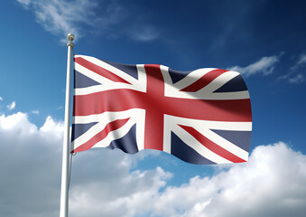 England flag photo 8k