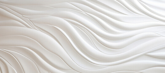 Wallpaper background backdrop surface material soft white textured wave design abstract light smooth pattern
