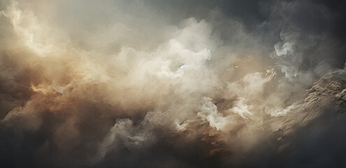 Dramatic Sky Background. Stormy Clouds in Dark Sky. Moody Cloudscape.