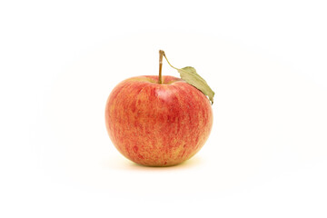 Red apple isolated on white background